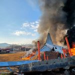 Firefighters carry out extinguishing operations on an aircraft which drove off runway at Muan International Airport in Muan, South Jeolla Province, South Korea, December 29, 2024. — Reuters