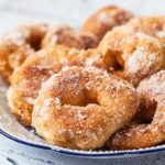 Sfenj, Moroccan donuts, are a popular Hanukkah recipe.