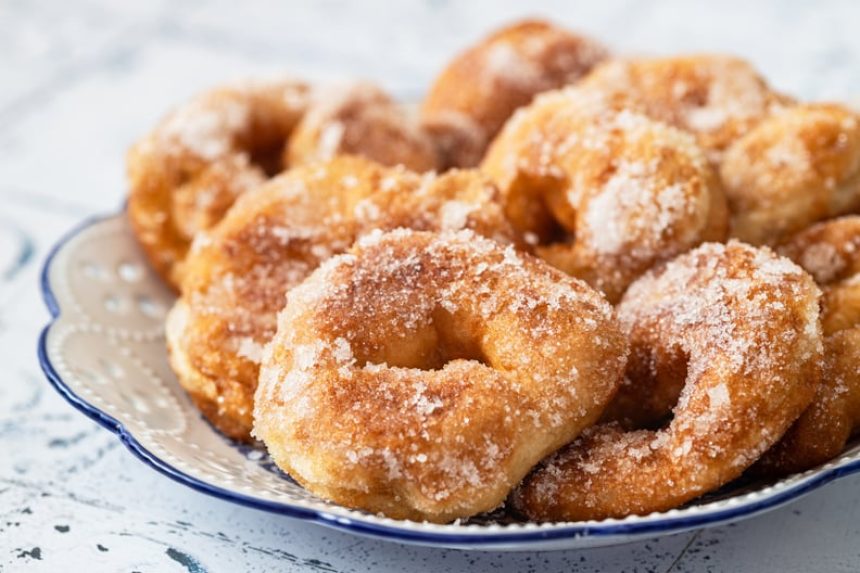 Sfenj, Moroccan donuts, are a popular Hanukkah recipe.