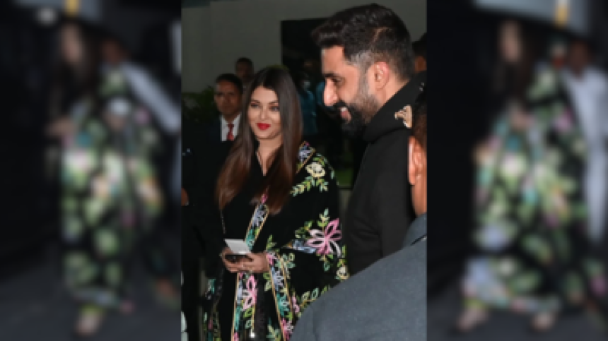 Aishwarya Rai’s black Manish Malhotra custom suit is worth bookmarking for a sangeet