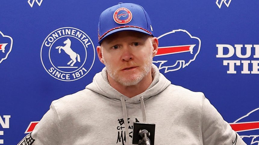 Sean McDermott at the podium