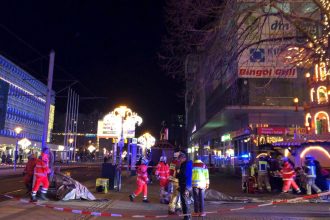 Rescue workers in Germany