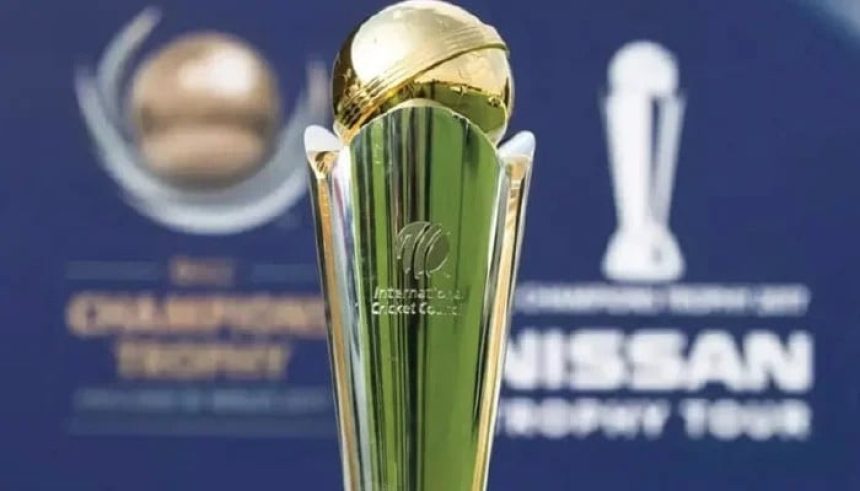 An undated image of the Champions Trophy on tour. — AFP/file