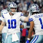 Cooper Rush and Jalen Tolbert