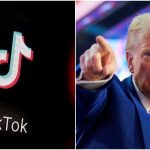 This combination of images shows US President-elect Donald Trump and the logo of TikTok. — Reuters/File