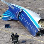 Specialists works at the crash site of an Azerbaijan Airlines Embraer passenger plane near the city of Aktau, Kazakhstan, December 26, 2024. — Reuters