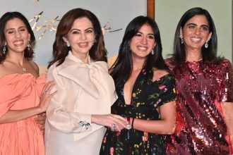 From Isha Ambani to Shloka Ambani: How Ambani ladies dressed up for the opening of NMACC Arts Cafe