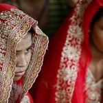 A representational image of Indian child brides. — AFP/file