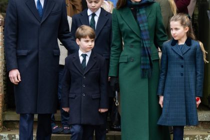 Image may contain Prince William Duke of Cambridge Prince George of Cambridge Megan Charpentier and Amalie Bruun