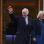 The King underwent a procedure at the London Clinic in January before he announced his cancer diagnosis the following month (Victoria Jones/PA)