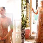 Mahira Khan shines in a wedding-worthy Anarkali by Pakistani designer Faraz Manan