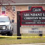 Abundant Life Christian School and police vehicle