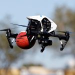 A drone at the Pro Bowl