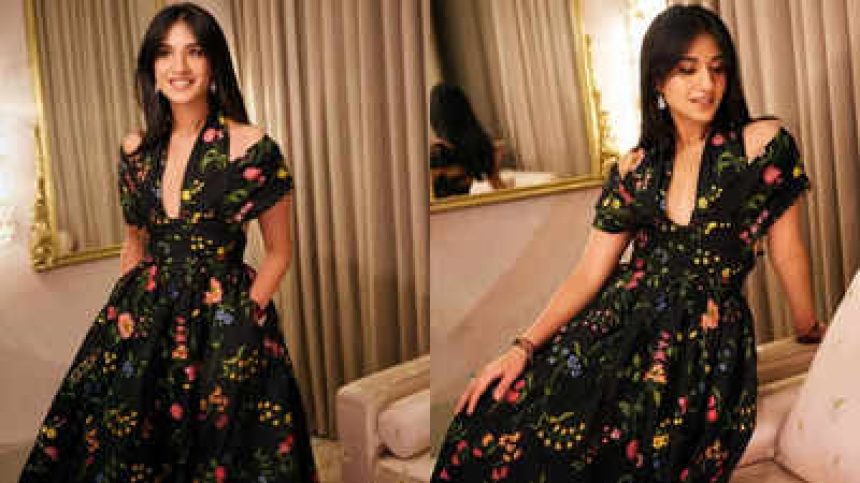 New hairstyle, luxe dress! Radhika Merchant Ambani looks breathtaking at NMACC Arts Cafe launch