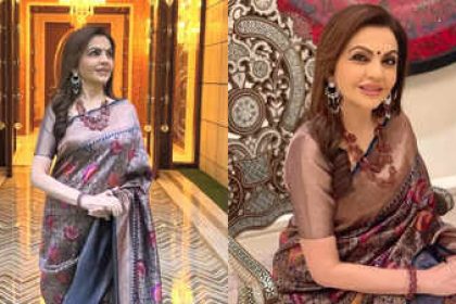 Nita Ambani's handwoven saree steals the show at DAIS' Annual Day