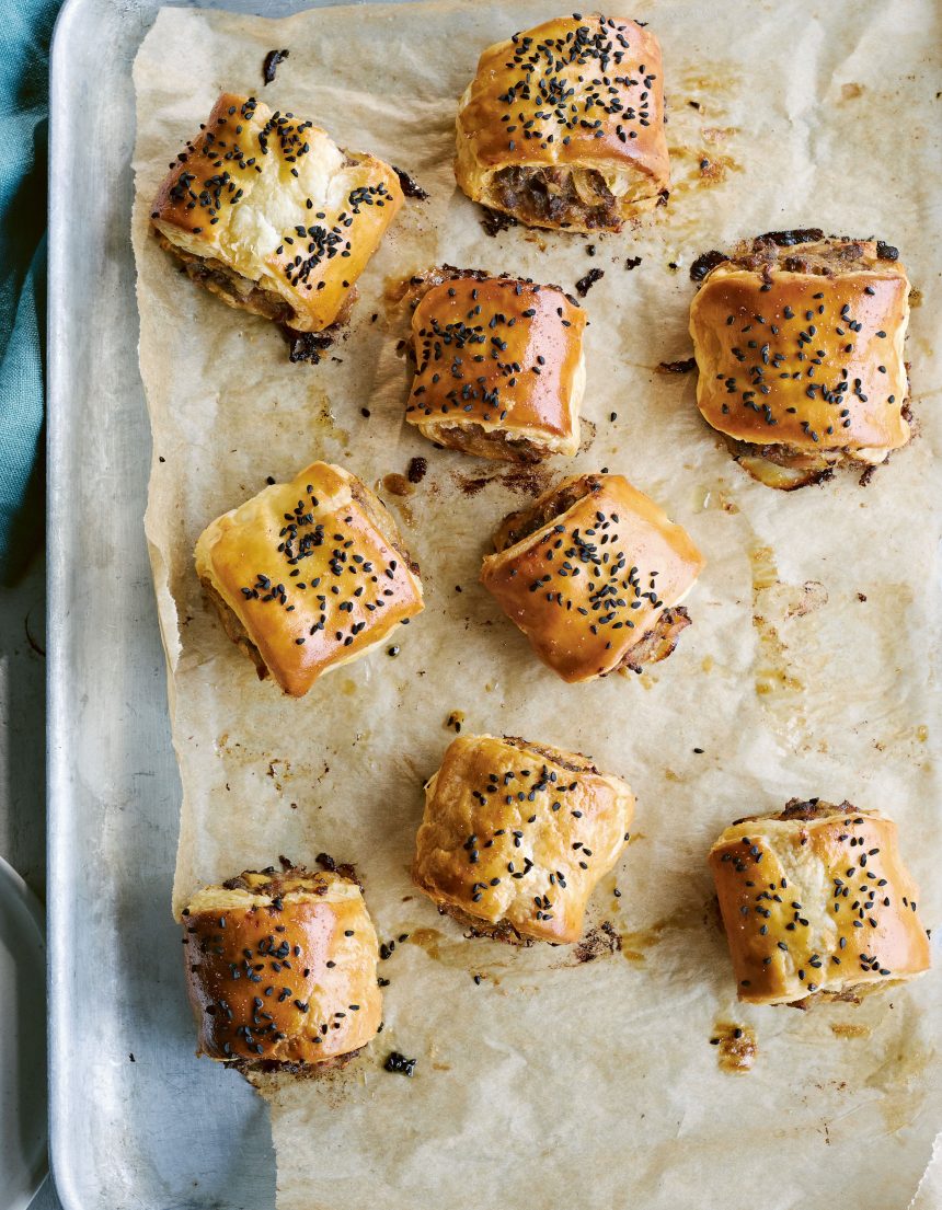 Roast dinner sausage rolls from Second Helpings (Facundo Bustamante/PA)