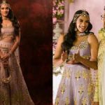 PV Sindhu wore a lilac sharara for her 'Bridgerton'-themed Mehendi ceremony