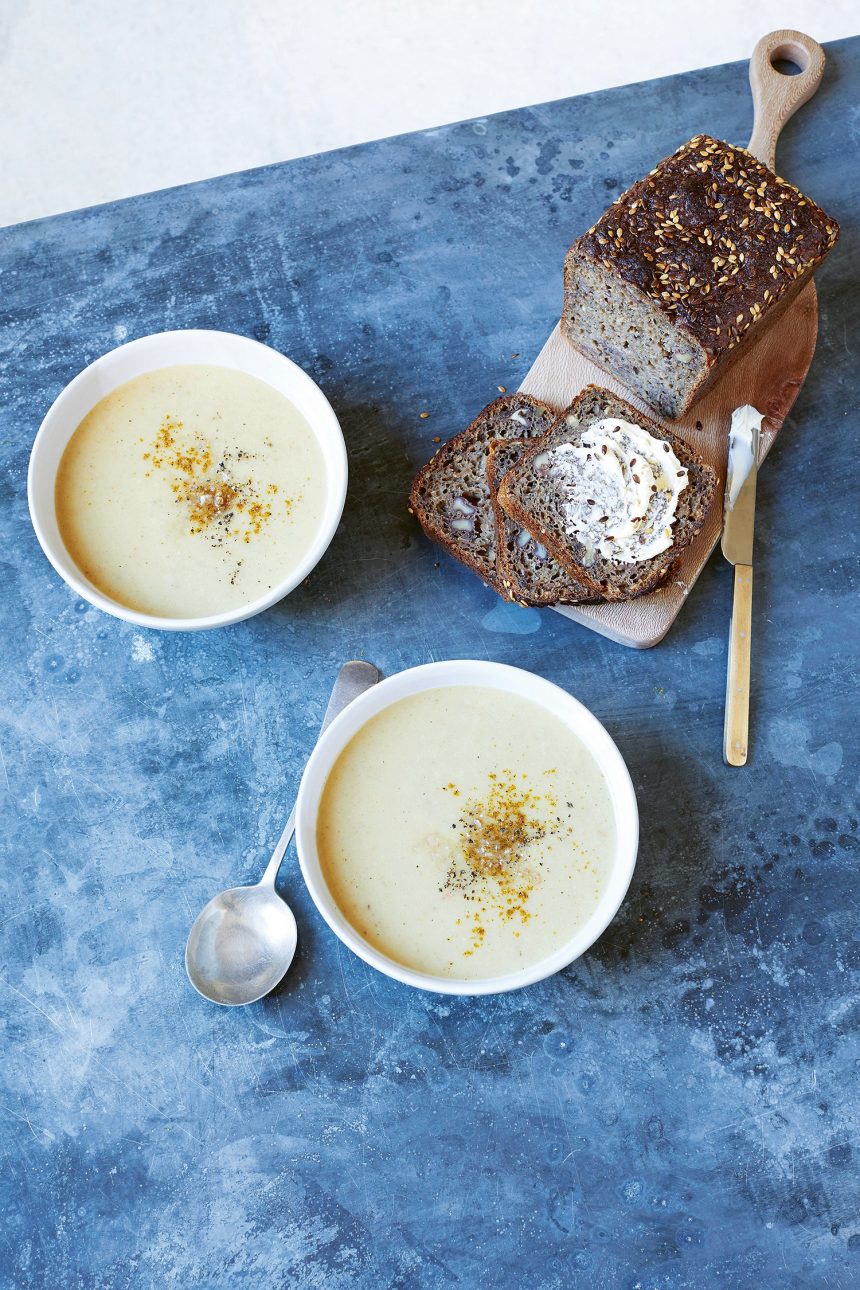 Spiced parsnip bisque recipe