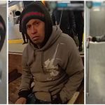 A man wanted for questioning by the New York Police Department (NYPD), in connection with the death of a woman who was set on fire while she was sleeping on a stationary subway train, is seen in a combination of still images from surveillance video in New York City, US December 22, 2024. — Reuters