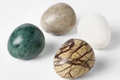 Set of 4 Marble Easter Eggs - Threshold™ Designed With Studio Mcgee