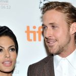 Eva Mendes and Ryan Gosling on the red carpet