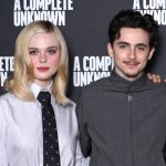 Elle Fanning and Timothée Chalamet said they were both ‘starstruck’ to meet Tracy E Gilchrist after her viral ‘holding space’ meme