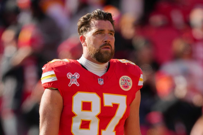 Kelce broke the record for the most touchdown receptions in Chiefs history