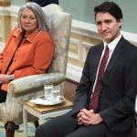 Canadas Prime Minister Justin Trudeau and Canadas Governor General Mary Simon attending a ceremony at Rideau Hall in Ottawa, Ontario, Canada, on December 20, 2024. —Reuters