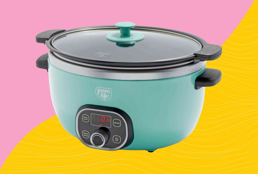 Your Key to Healthy Weeknight Dinners Is This Nontoxic, Nonstick Ceramic Slow Cooker