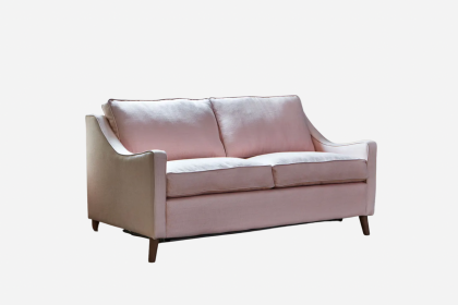 Sofa Bed pink Weymouth range Darlings of Chelsea