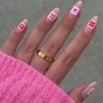 valentine's day nails