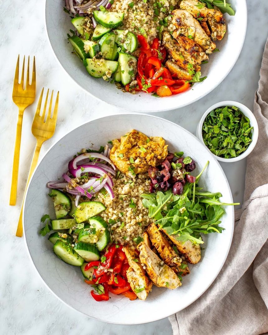 mediterranean bowl meal prep