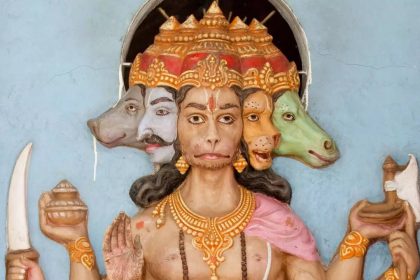 5 faces of Panchmukhi Hanuman and their attributes