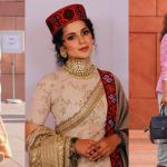 5 times Kangana Ranaut proved her winter saree prowess