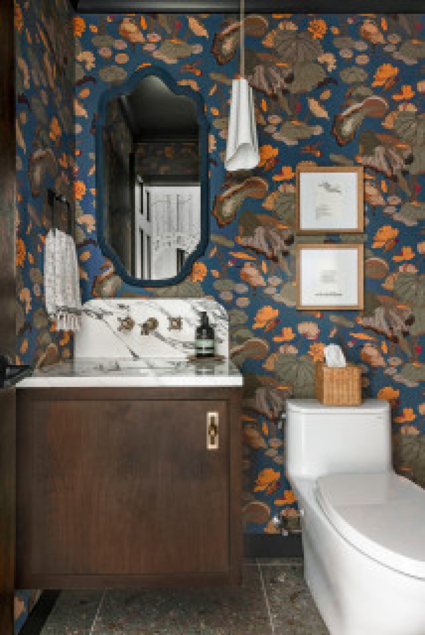 8 Wildly Stylish New Powder Rooms