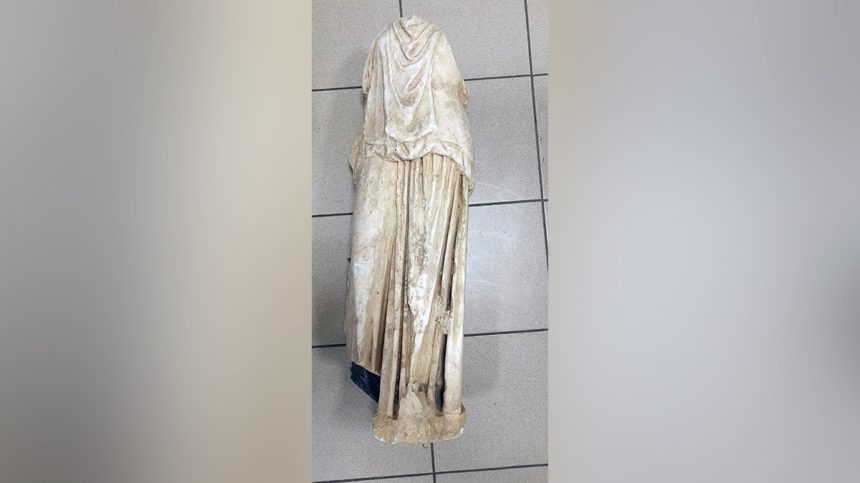 Greece Statue Found