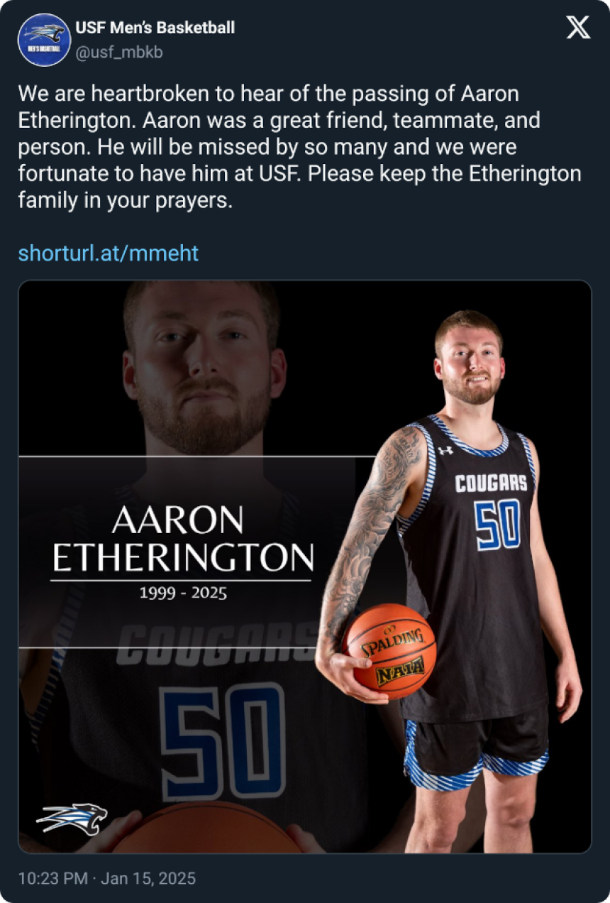 Aaron Etherington, former basketball star, dies at 25 | The Express Tribune