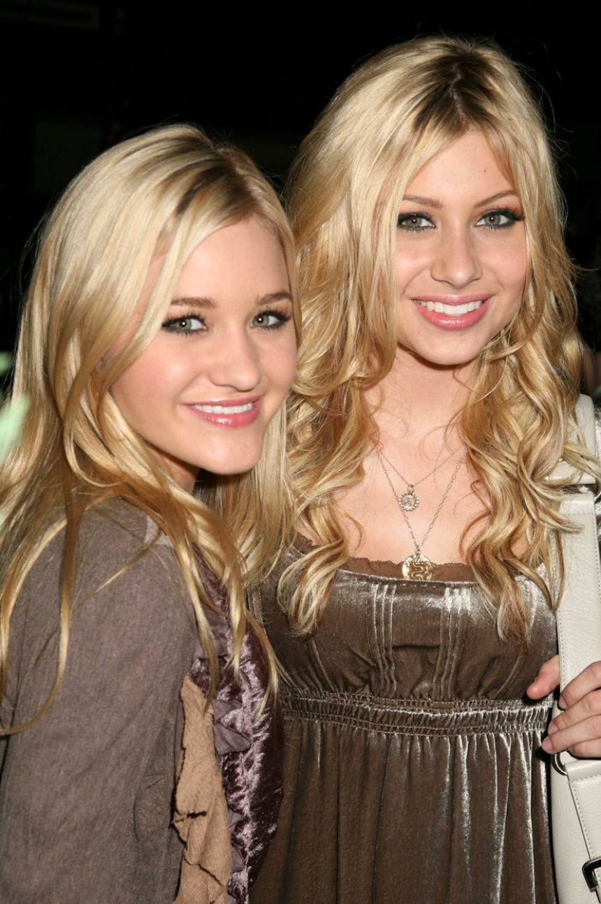 Aly Michalka and AJ Michalka.