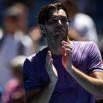 Taylor Fritz acknowledges crowd