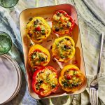 Anti-Inflammatory Sweet Potato-Black Bean Stuffed Peppers Are a “Wonderful, Quick and Filling Dish”