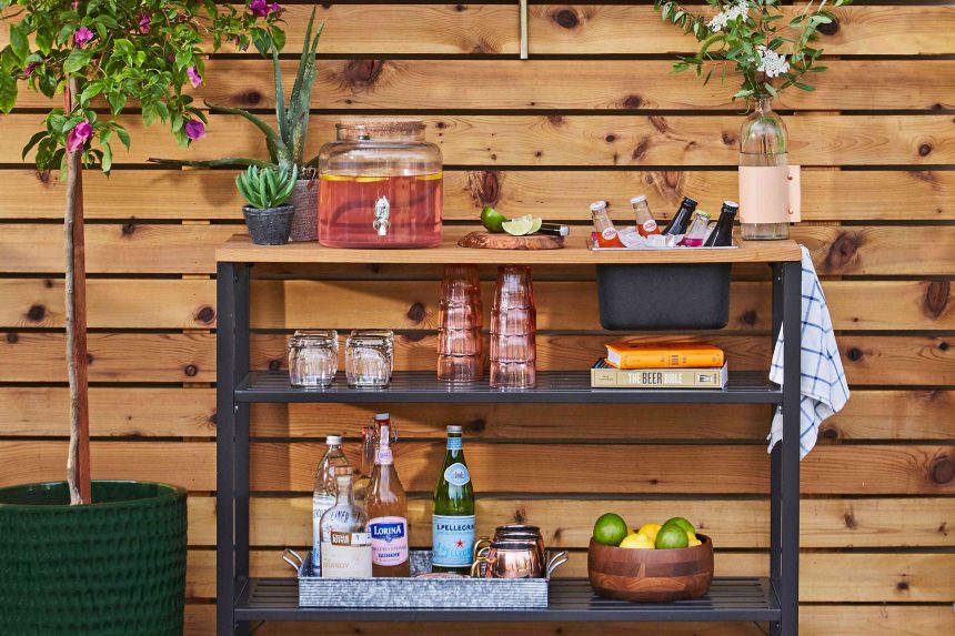 Are Bar Carts Out? Here's How to Give Yours New Life (with Gen Z-Approved Tips)