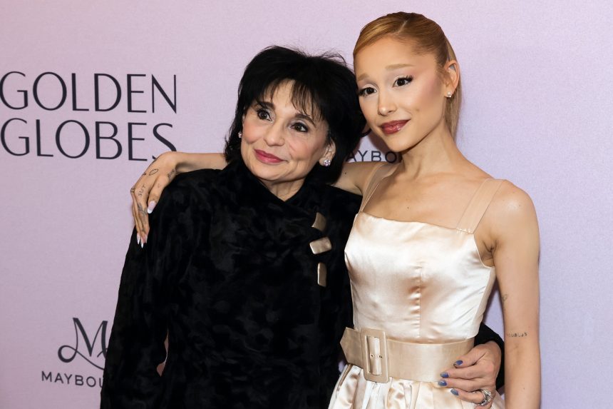 Ariana Grande’s mother says meeting Harrison Ford at Golden Globes was ‘the goal’