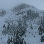 Avalanche in western Wyoming