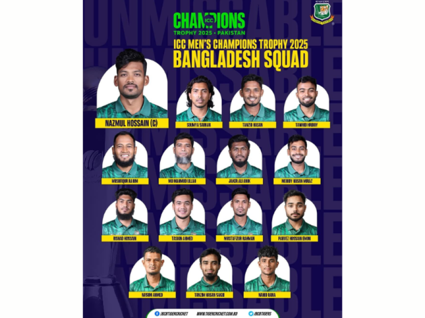 Bangladesh announce Champions Trophy squad, drops out Shakib | The Express Tribune