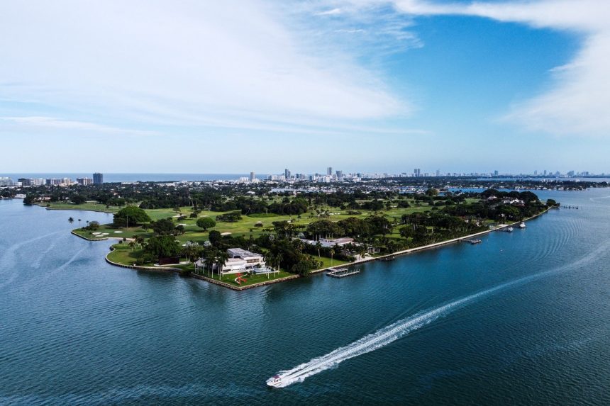 Image may contain Outdoors Nature Land Shoreline Water Ocean Sea Landscape Scenery Coast Aerial View and Island