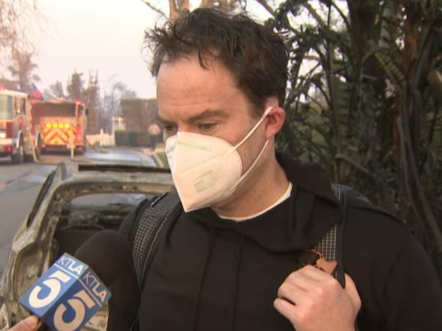 Bill Hader says he’s ‘in shock’ returning home to his Pacific Palisades neighborhood after the fire