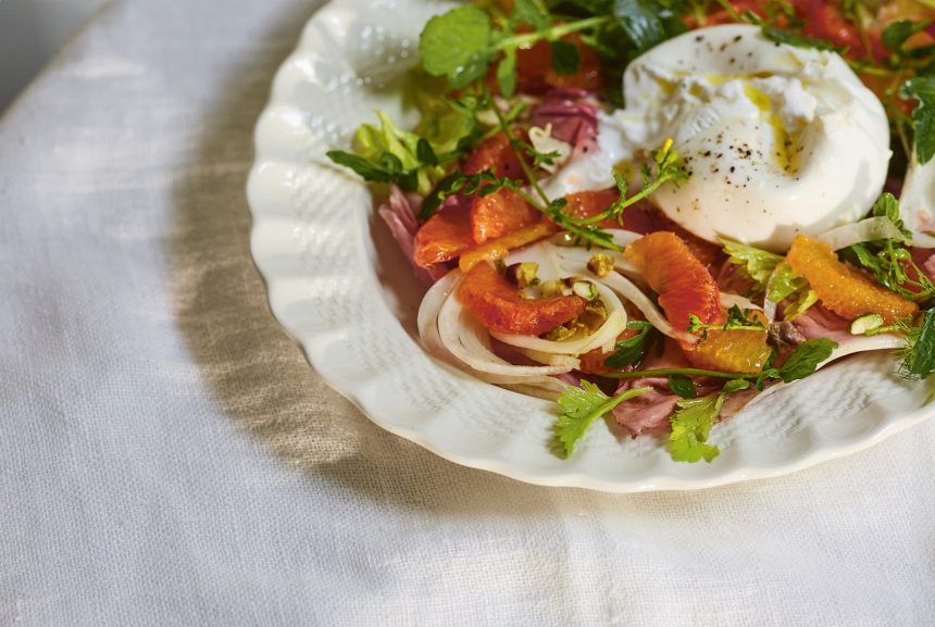 Image may contain Food Food Presentation Egg Plate and Poached Egg