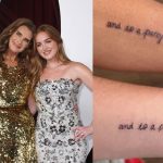 Brooke Shields and daughter Rowan kick off the New Year with matching tattoos