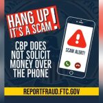 CBP phone scam warning