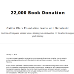 Caitlin Clark celebrates 23rd birthday with surprise from Indiana Fever and generous book donation   | The Express Tribune